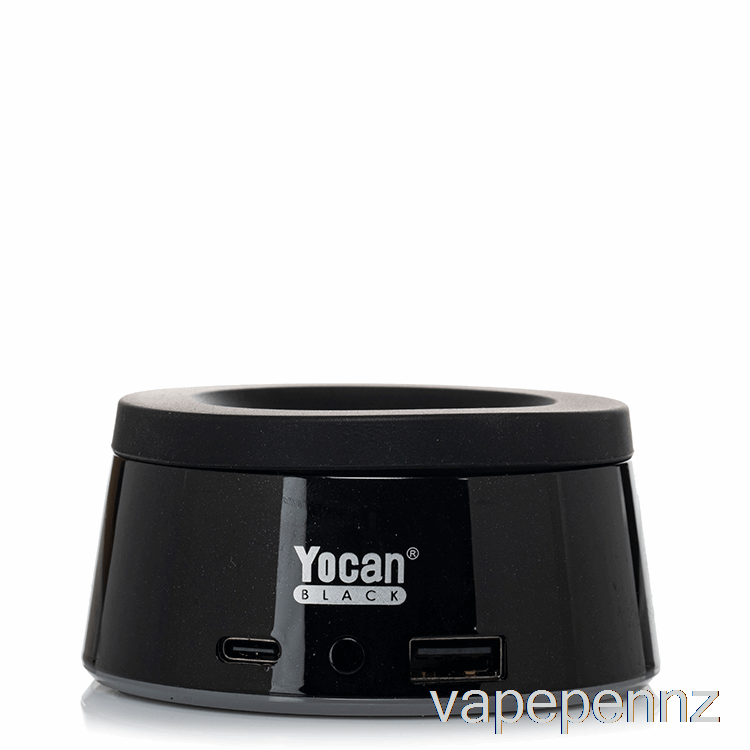 Yocan Black Celestial Flux Wireless Charger Black VAPE NZ